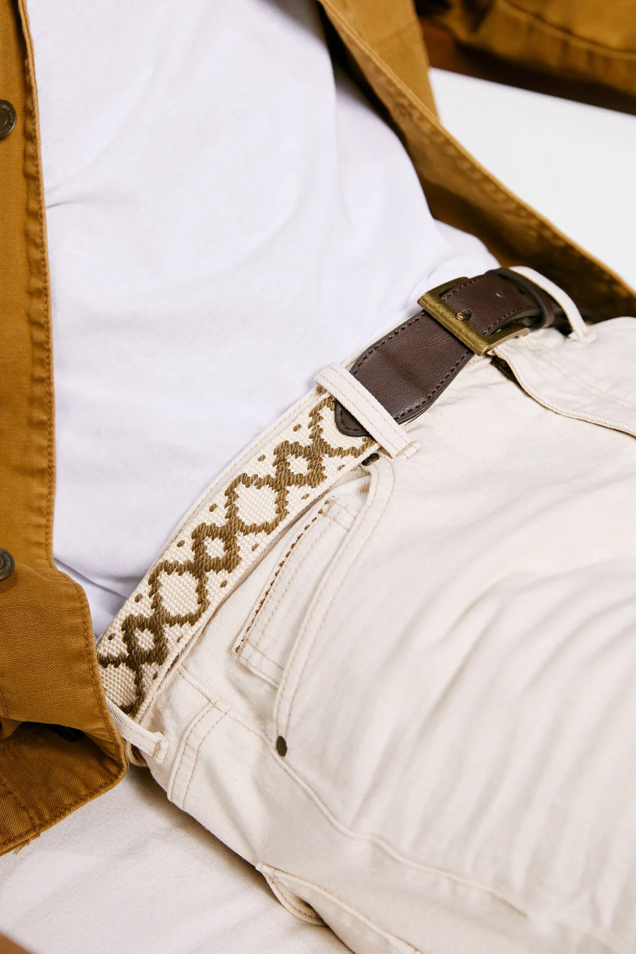 Jeans Slim Crudo Lavado