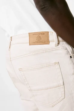 Jeans Slim Crudo Lavado