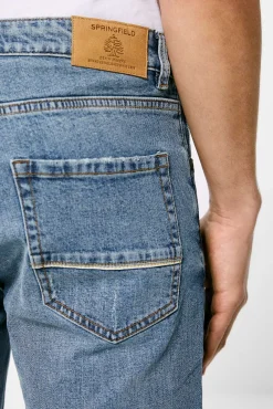Jeans Slim Lavado Medio