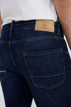 Jeans Slim Lavado Oscuro