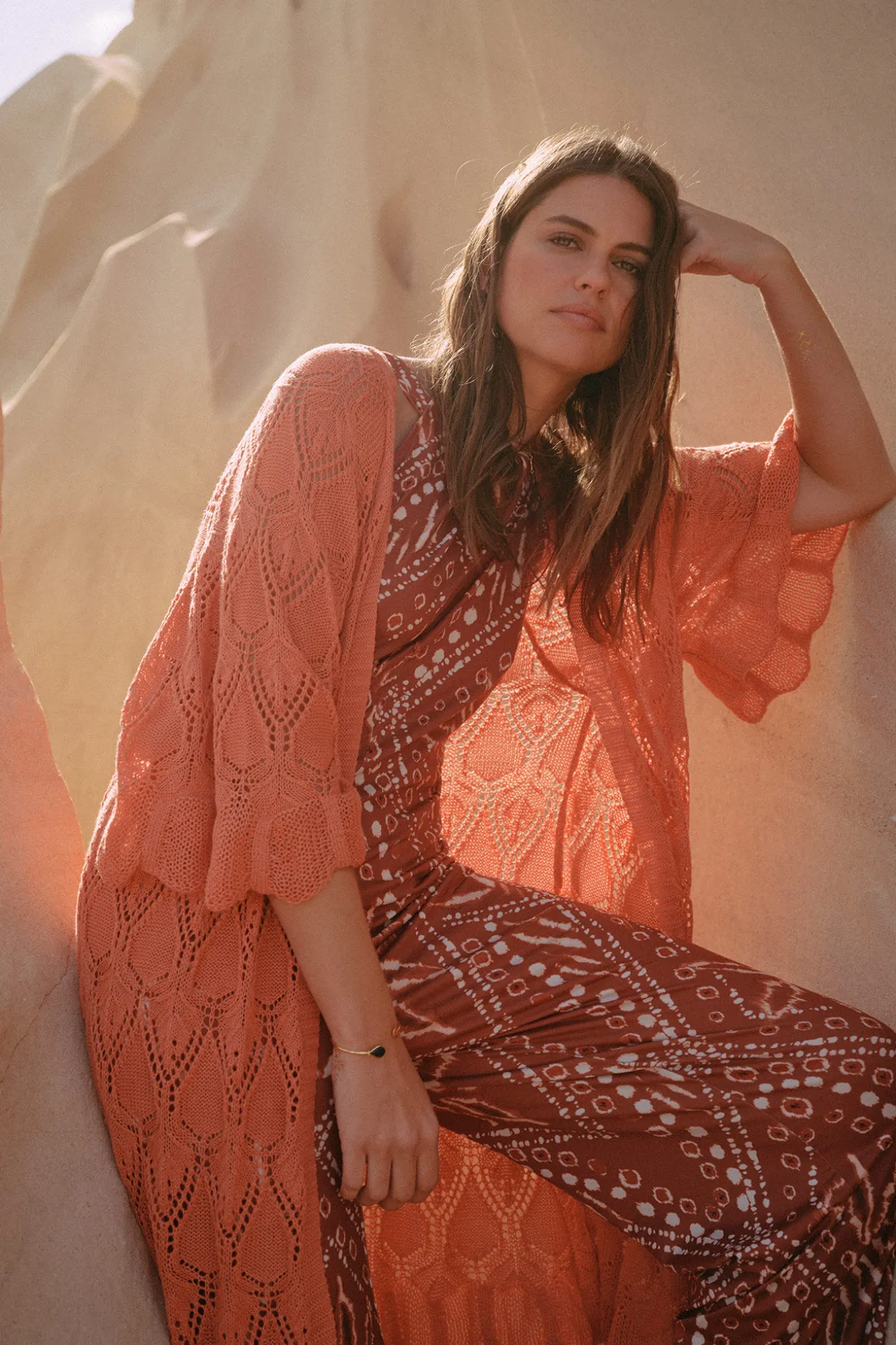 Kimono Punto Calado