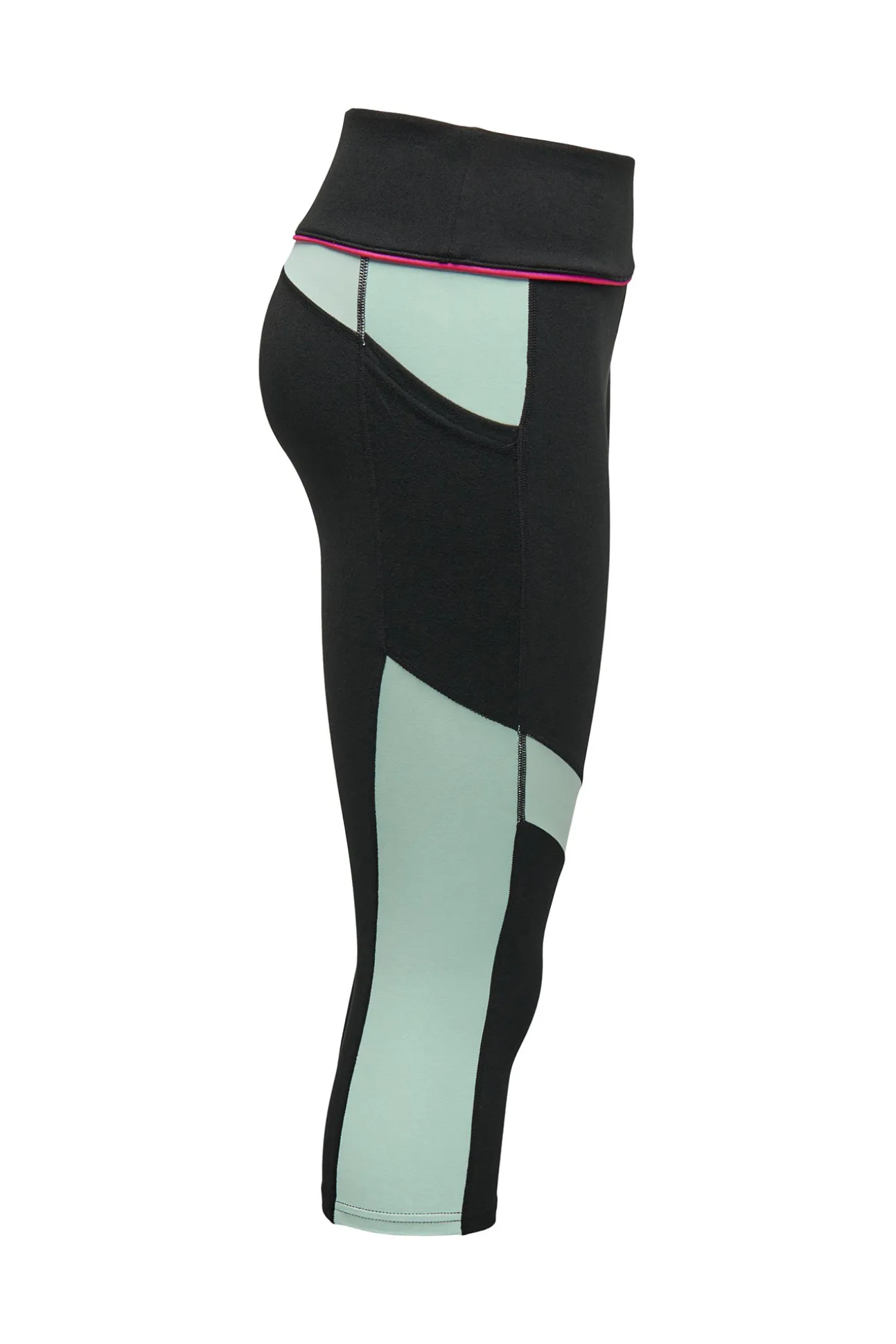 Legging Capri Color Block