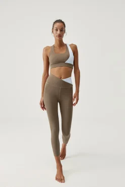 Legging Cleo Fossil/White