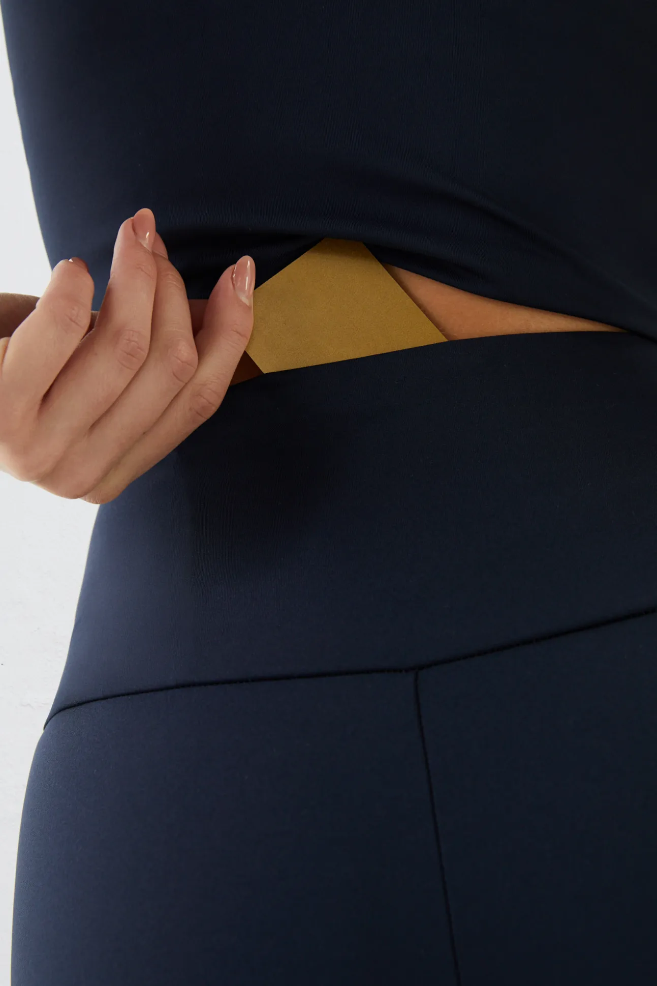 Leggings Crop Block 4D Stretch