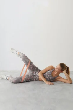 Leggings Crop Flores 4D Stretch