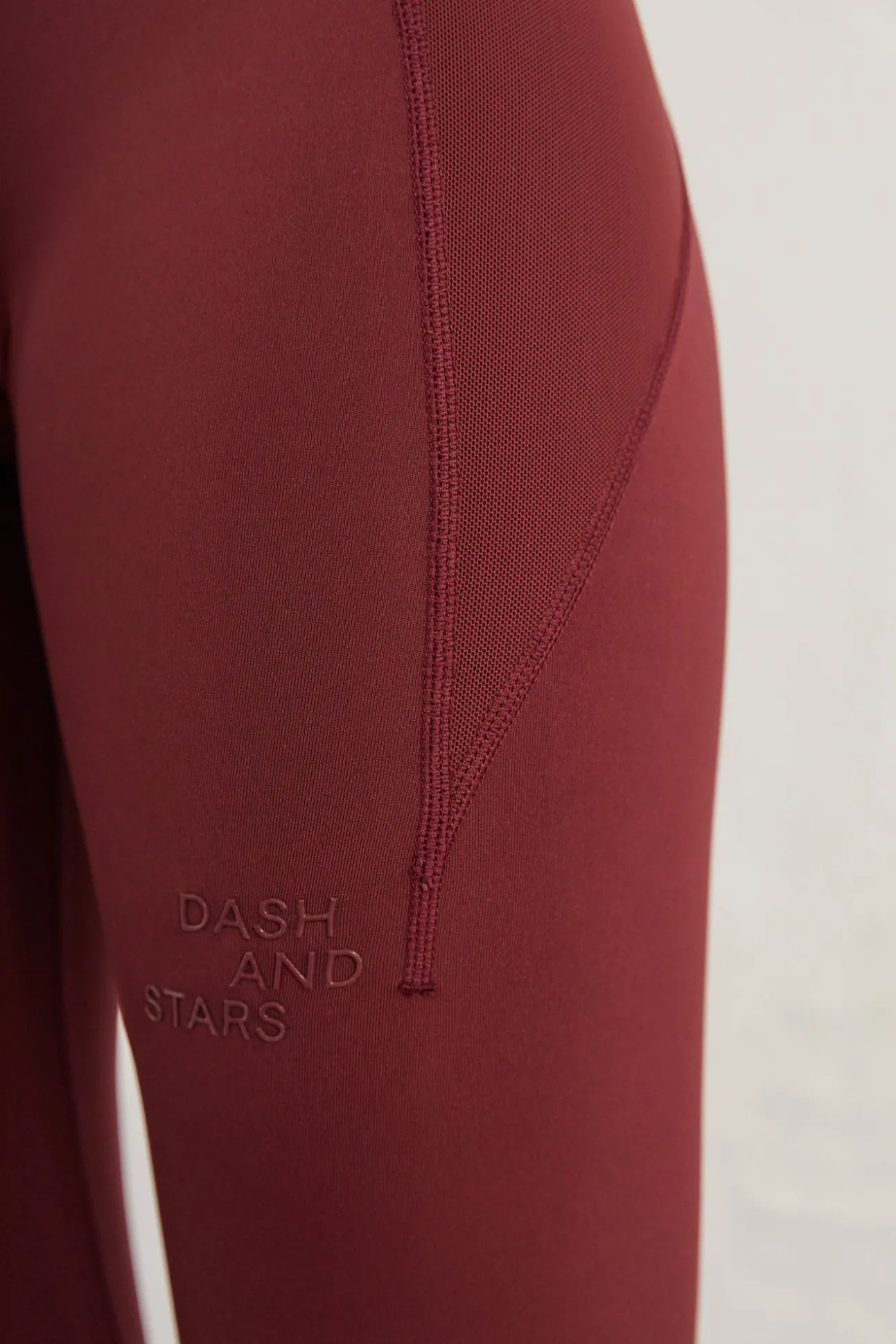 Leggings Largos Granate 4D Stretch