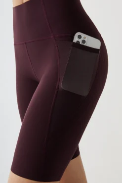 Mallas Ciclista Morado Power Sculpt