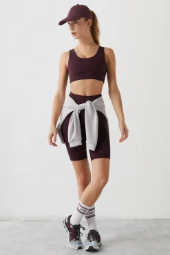 Mallas Ciclista Morado Power Sculpt