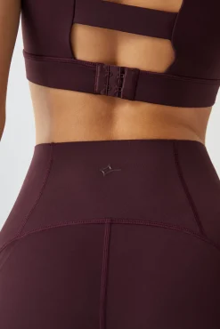 Mallas Ciclista Morado Power Sculpt