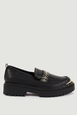 Mocasines Polipiel Con Tachuelas