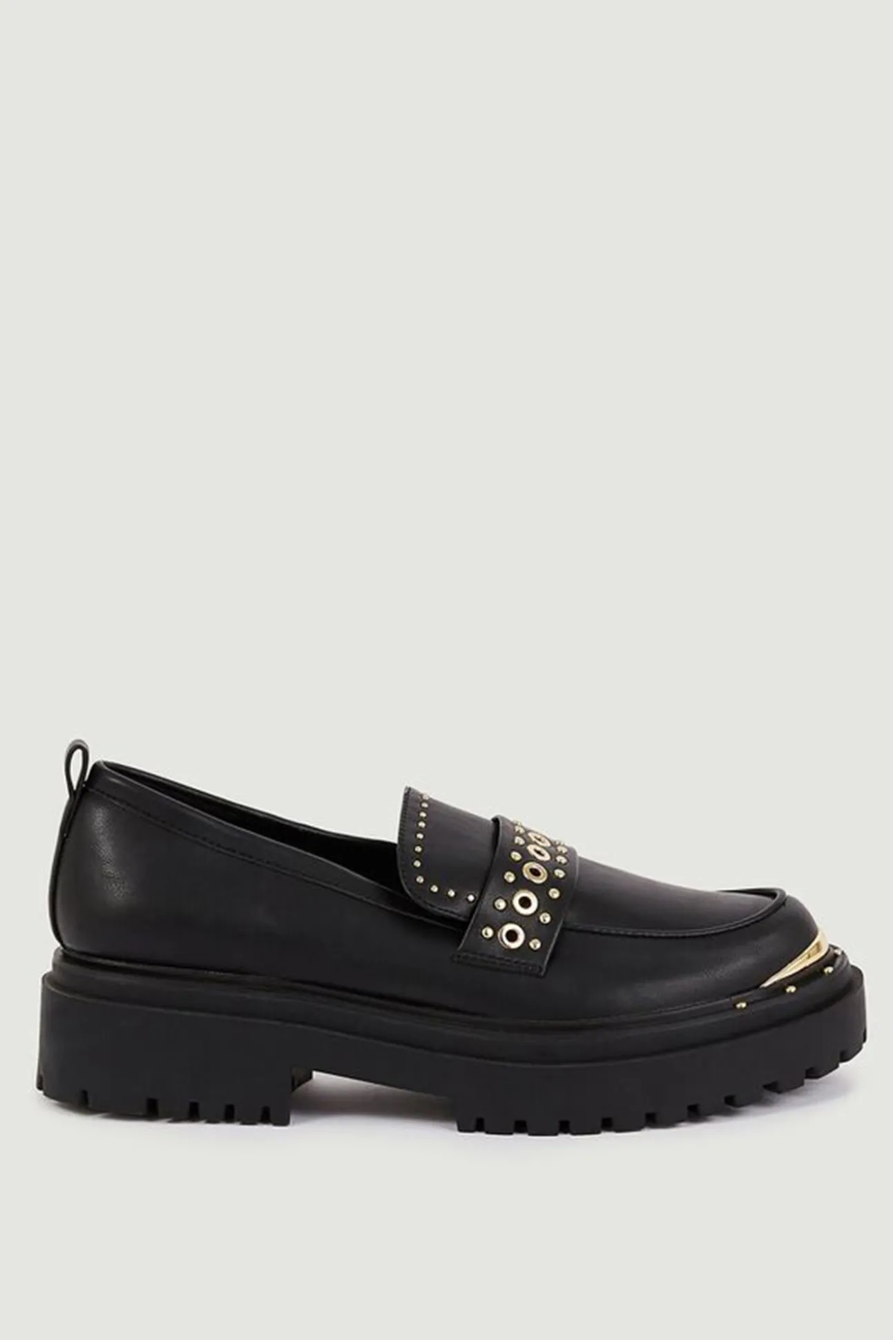 Mocasines Polipiel Con Tachuelas