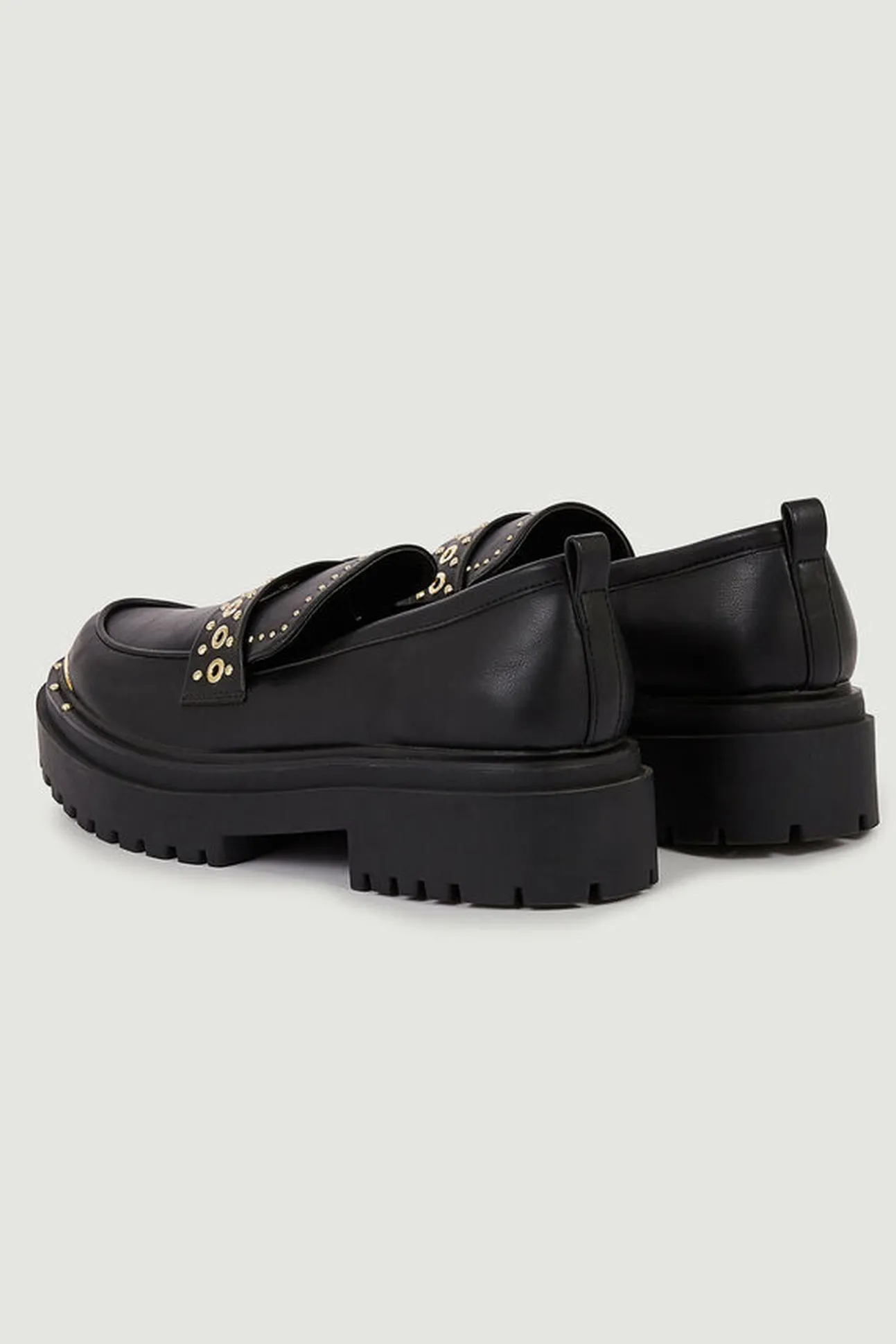Mocasines Polipiel Con Tachuelas