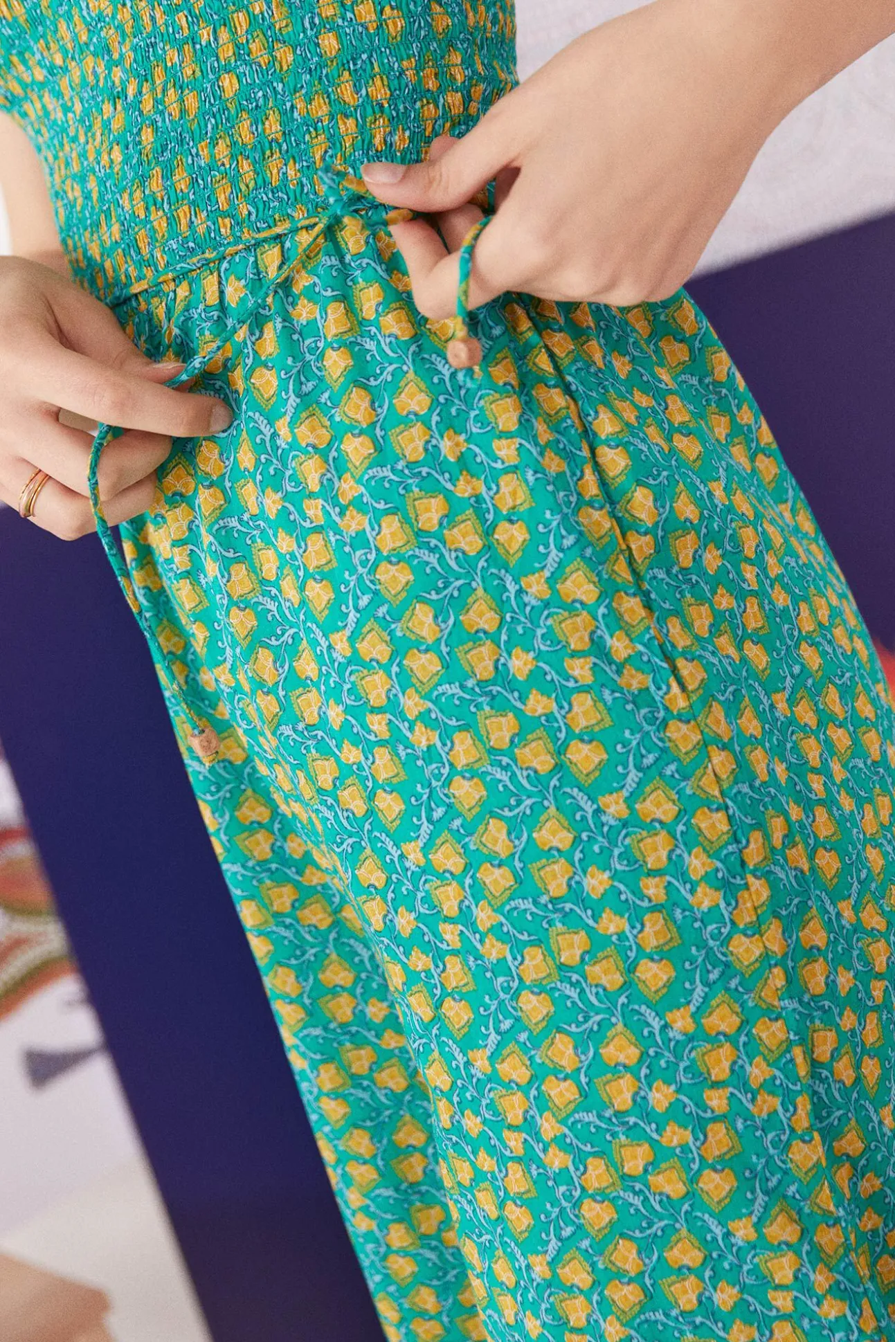 Mono Nido De Abeja Estampado
