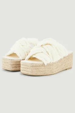 Mules Con Suelas De Cuna De Esparto