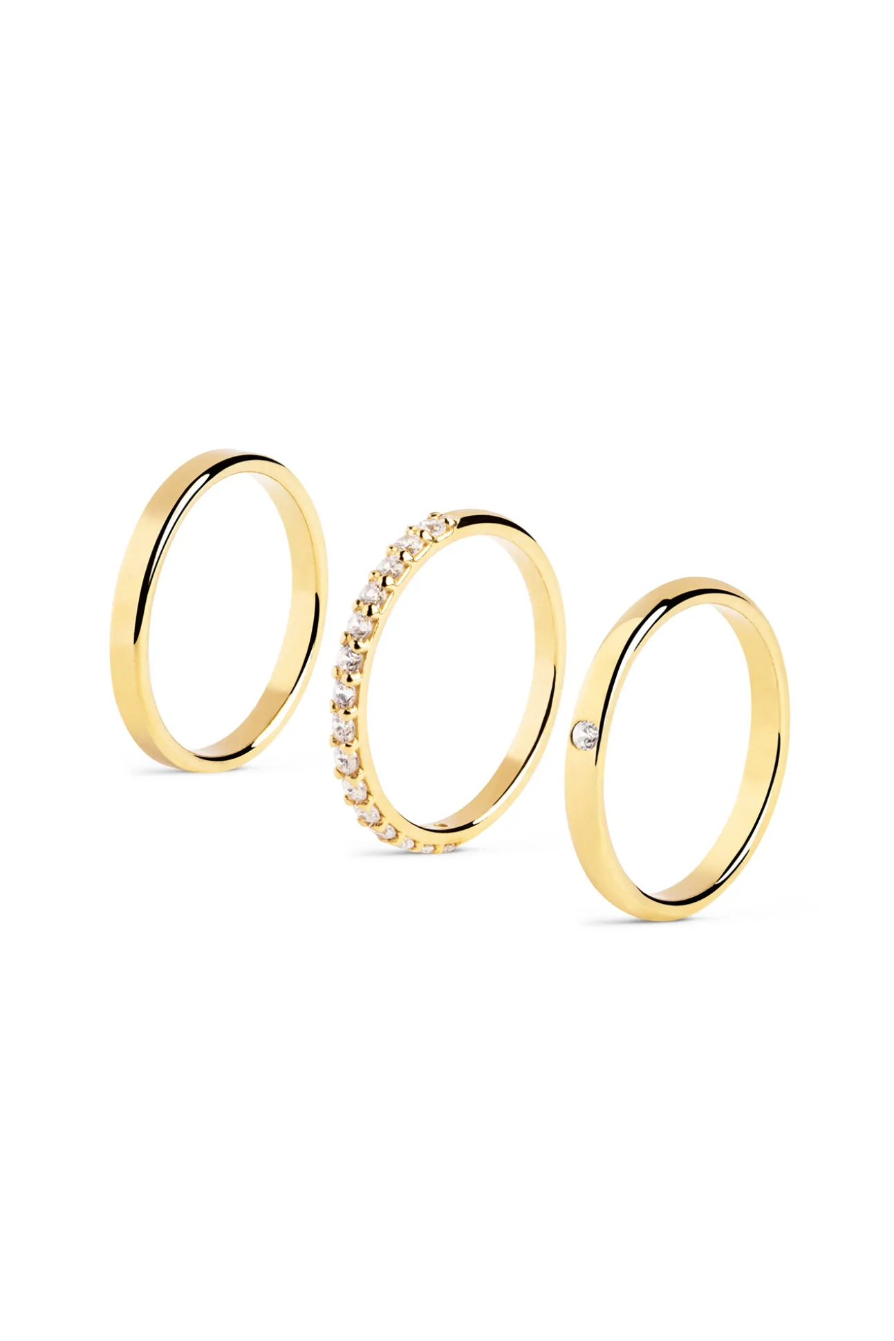 Pack 3 Anillos Choices Oro