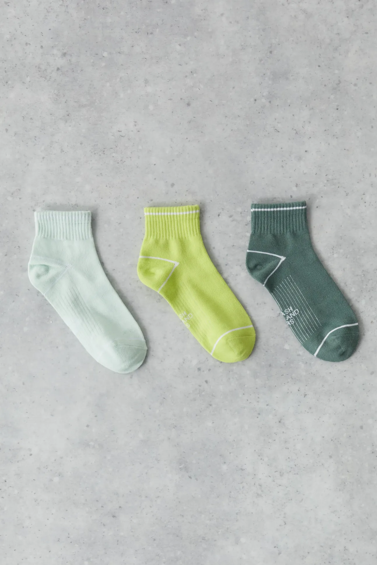 Pack 3 Calcetines Cortos Tecnicos Algodon Multicolor
