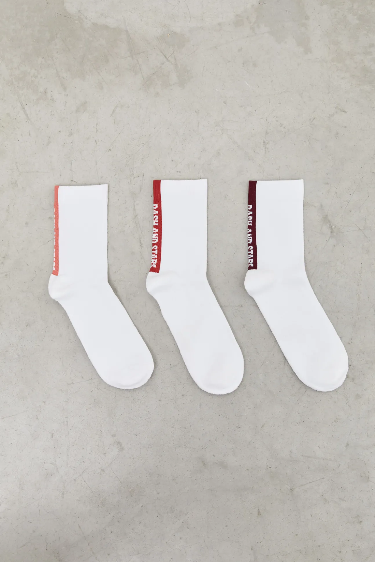 Pack 3 Calcetines Cortos Tecnicos Logo Blanco