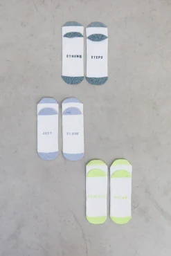 Pack 3 Calcetines Invisibles Blanco