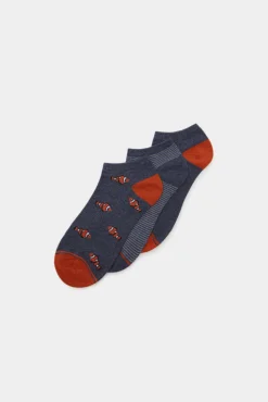 Pack 3 Calcetines Tobilleros Peces