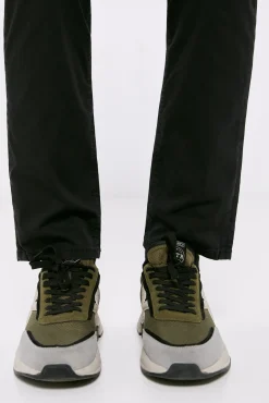 Pantalon 5 Bolsillos Ligero Color Slim Lavado