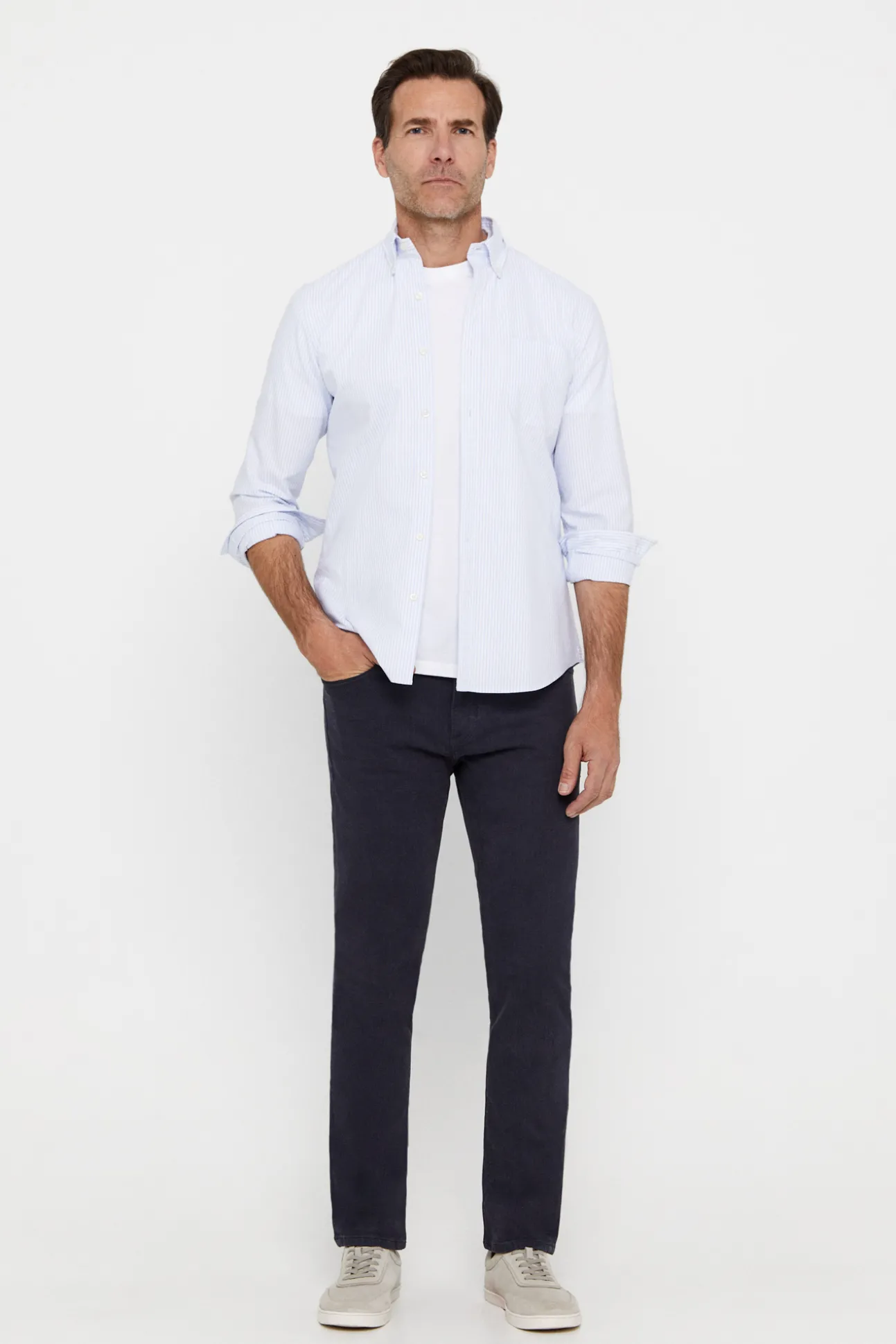 Pantalon Color Slim Fit Dynamic