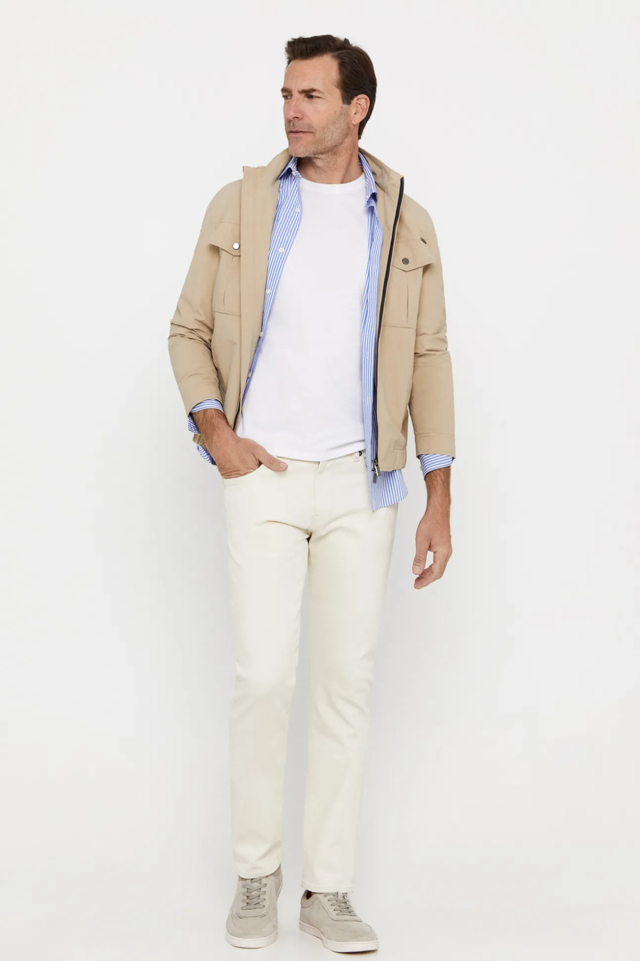 Pantalon Color Slim Fit Dynamic