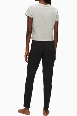 Pantalon De Algodon Con Cinturilla Elastica De Calvin Klein