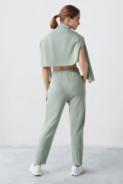 Pantalon Jogger Felpa Soft Verde