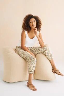 Pantalon Largo Baggy 100% Algodon Estampado