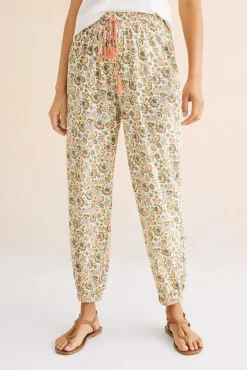 Pantalon Largo Baggy 100% Algodon Estampado