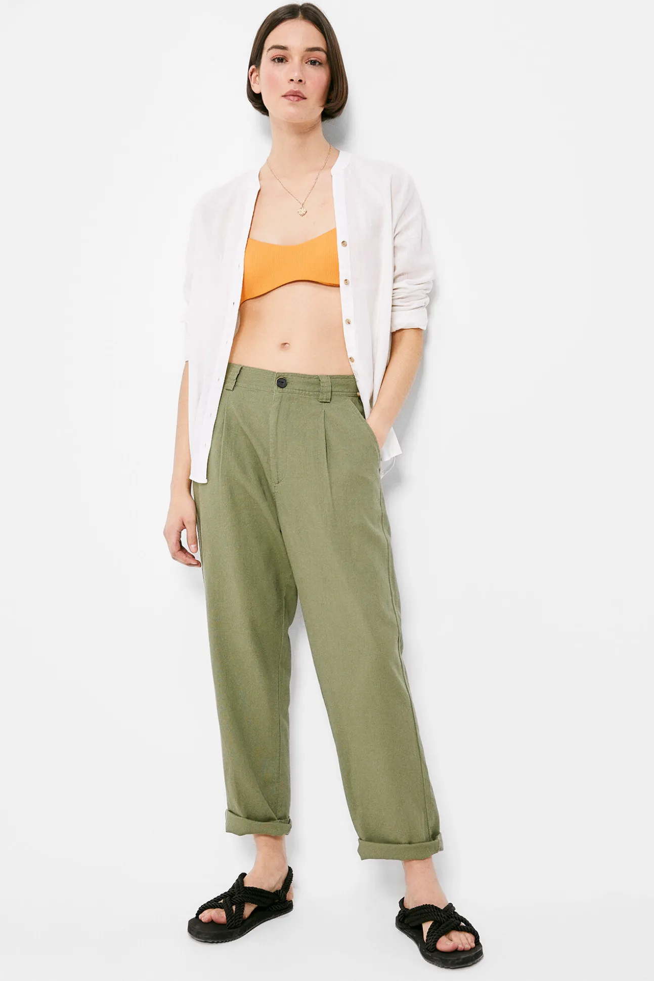 Pantalon Lino Relajado