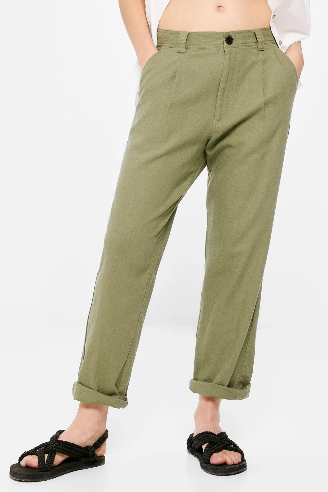 Pantalon Lino Relajado