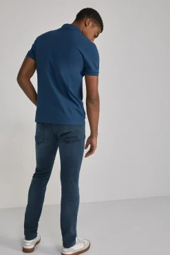 Pantalon Vaquero Azul Negro