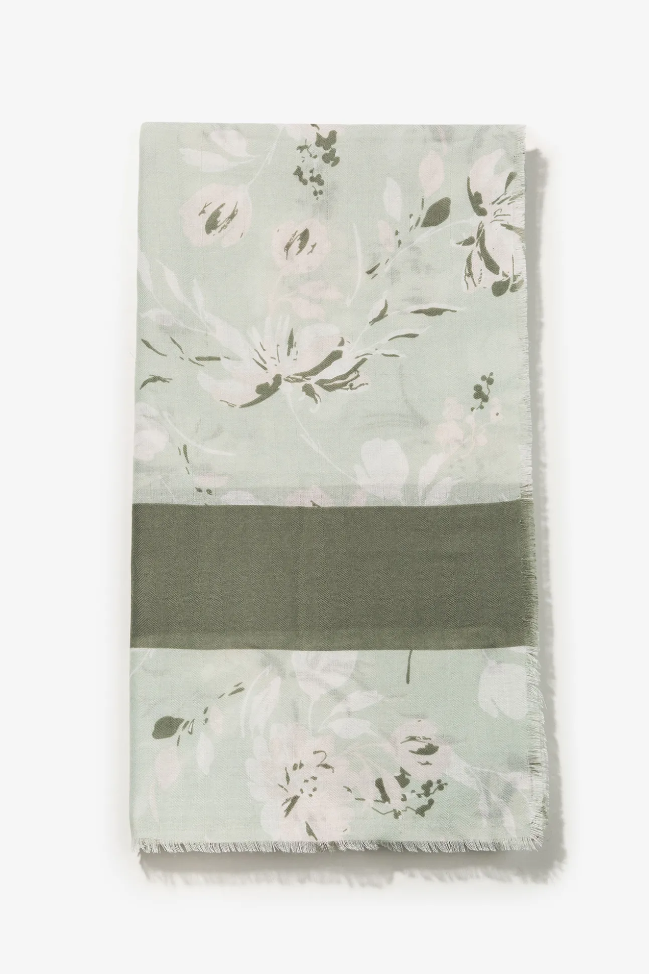 Panuelo Con Estampado Floral