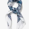 Panuelo De Raso Estampado