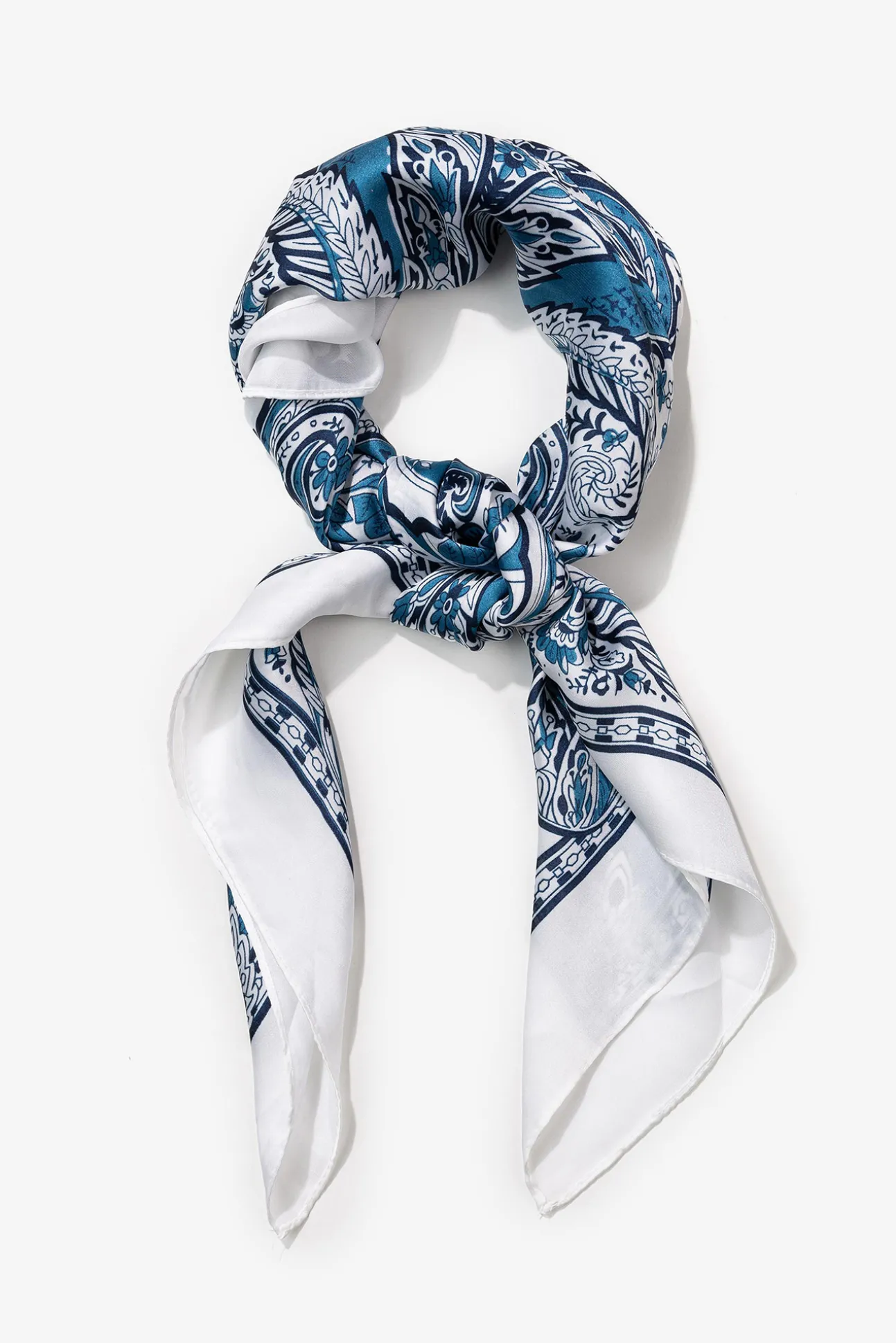 Panuelo De Raso Estampado