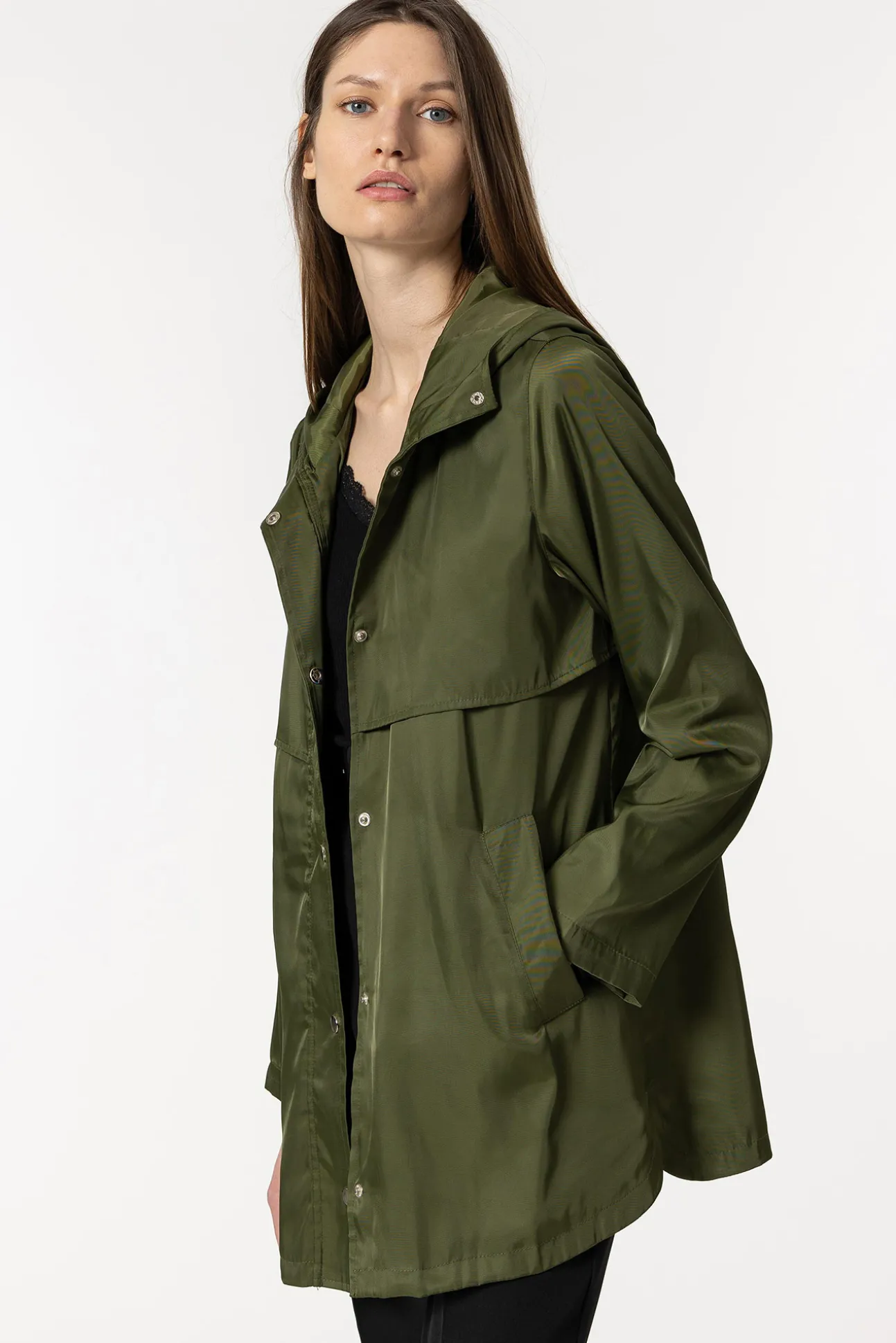 Parka Con Capucha