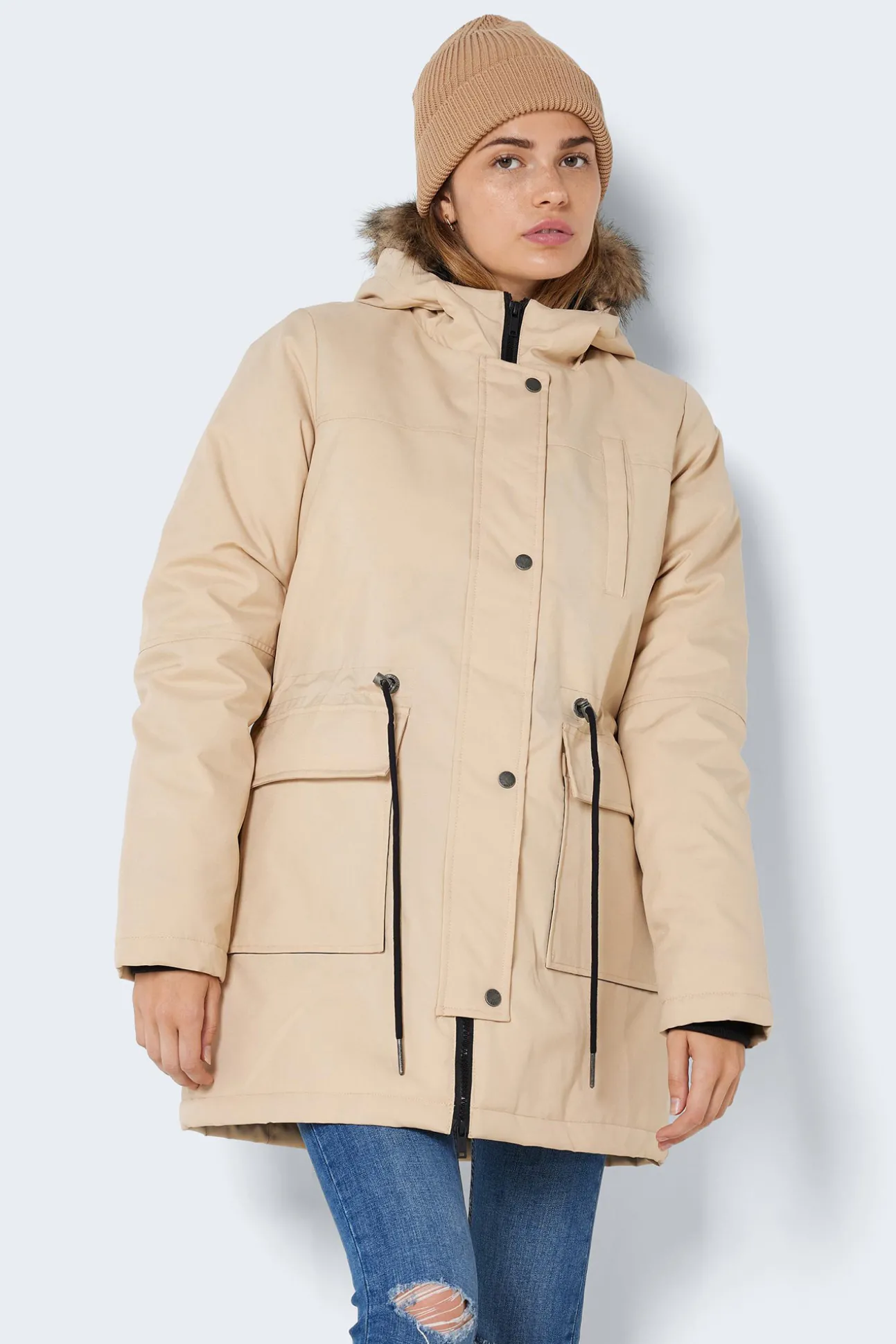 Parka Con Capucha