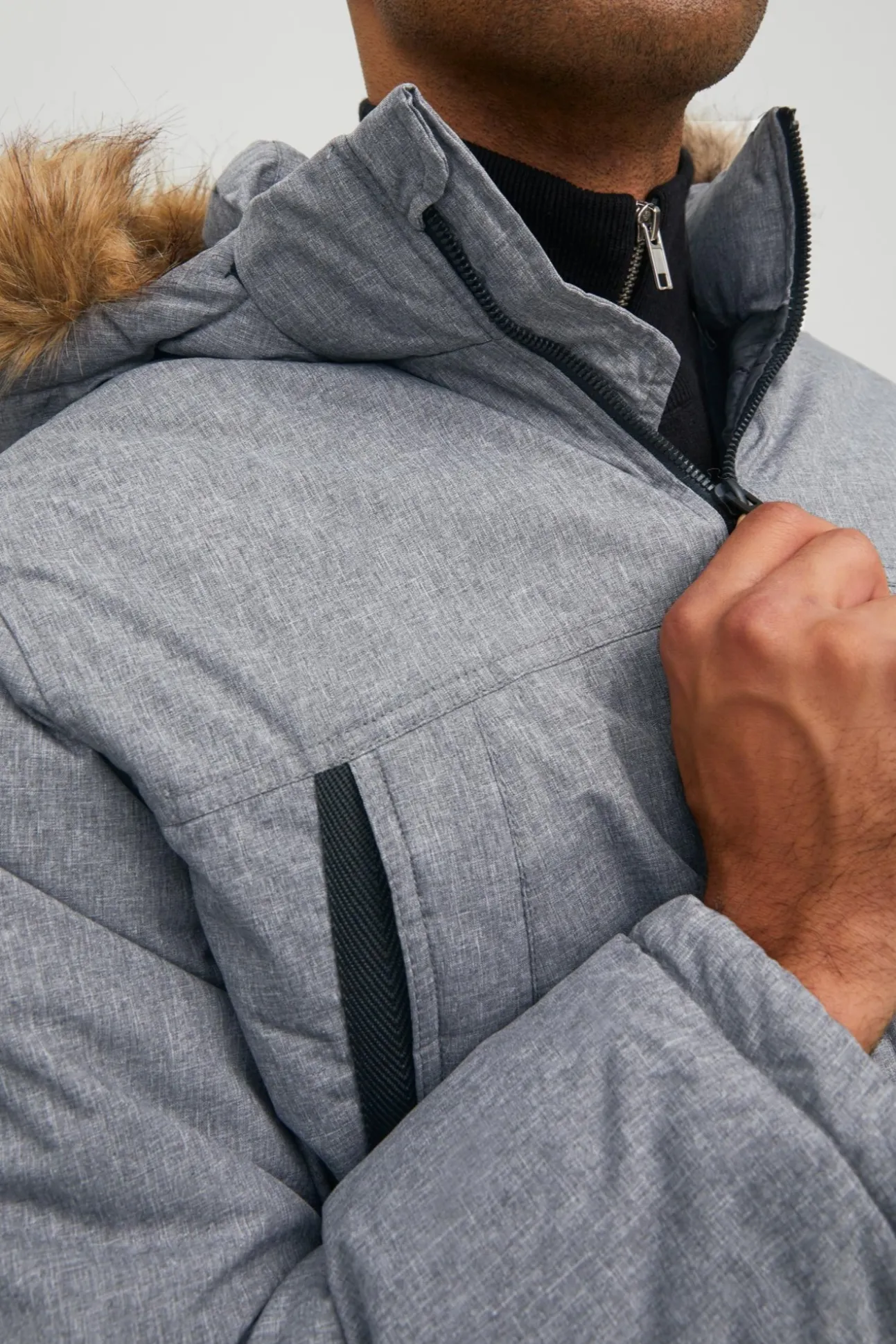 Parka Pelo Capucha