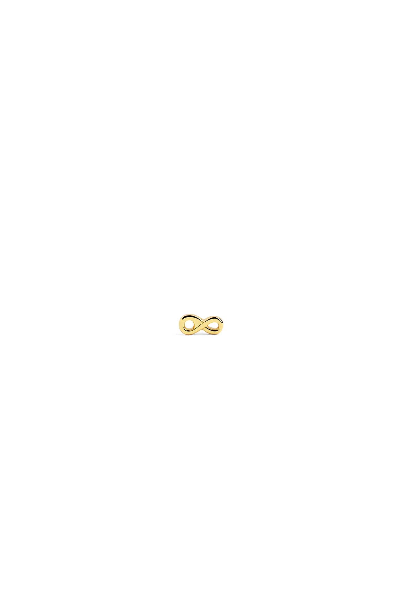 Pendiente Suelto Mini Infinito Oro