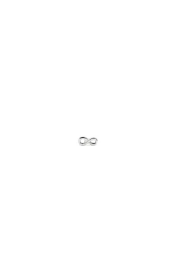 Pendiente Suelto Mini Infinito Plata