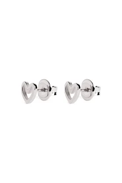 Pendientes Heart Shape Plata