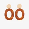 Pendientes Largos Con Detalles De Colores