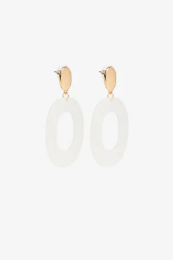 Pendientes Largos Con Detalles De Colores