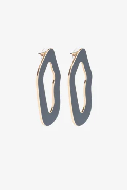 Pendientes Largos Con Detalles De Colores