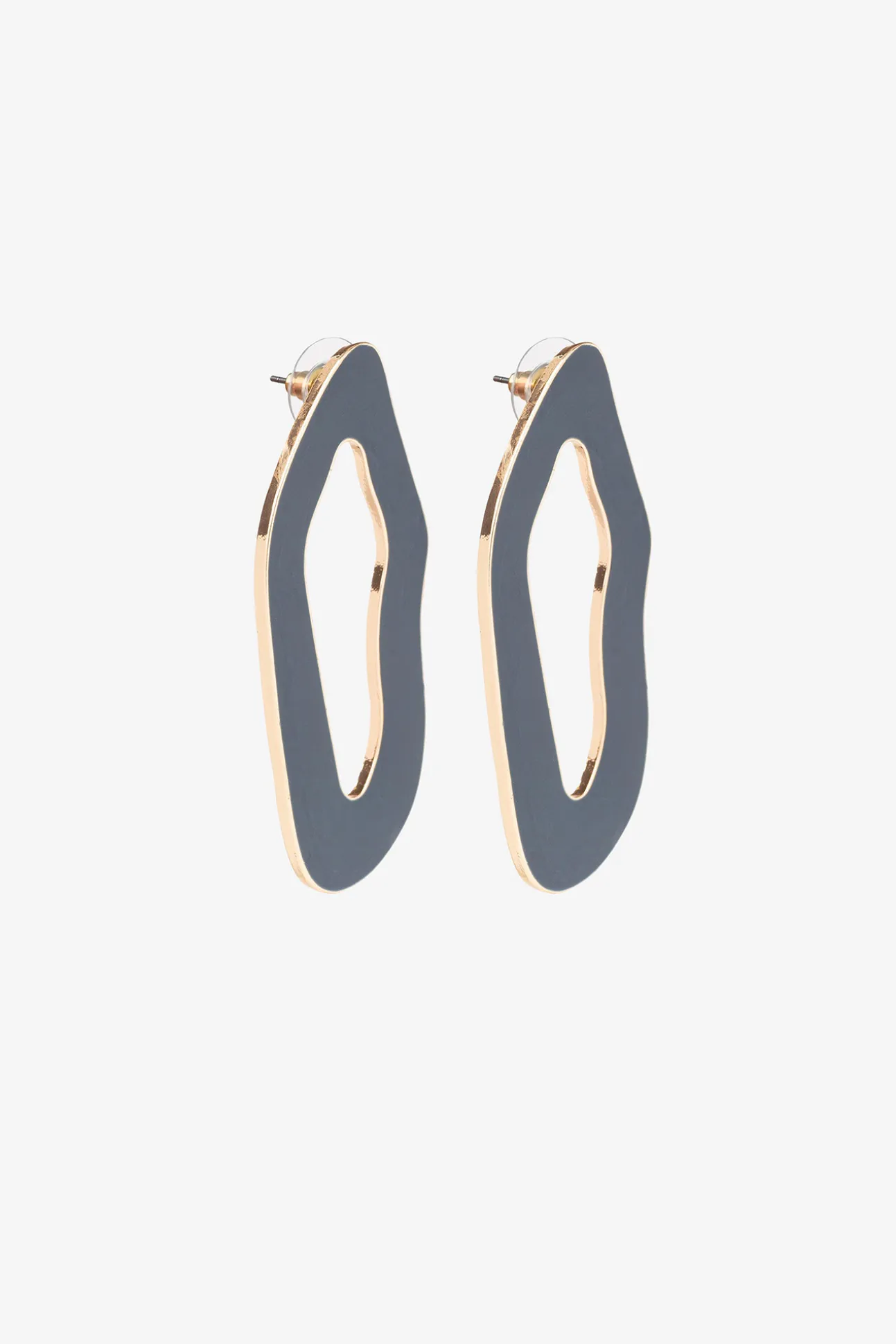 Pendientes Largos Con Detalles De Colores