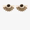 Pendientes Medianos Con Textil