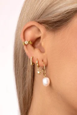 Pendientes Pearl Oro