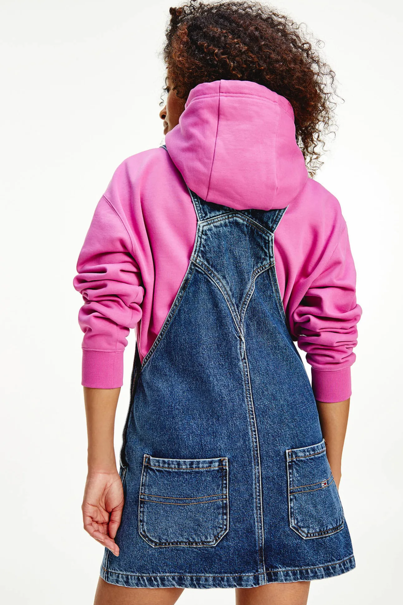 Peto Vestido Vaquero Con Badge