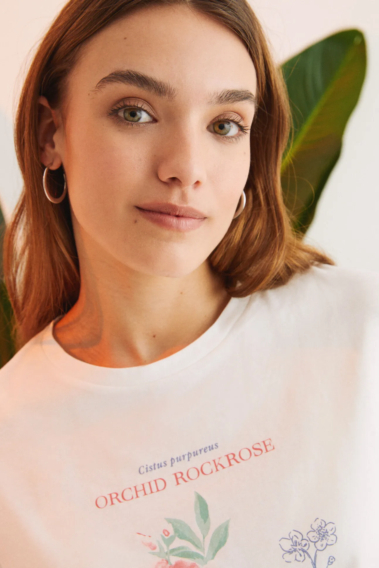Pijama 100% Algodon Capri Blanco Flores